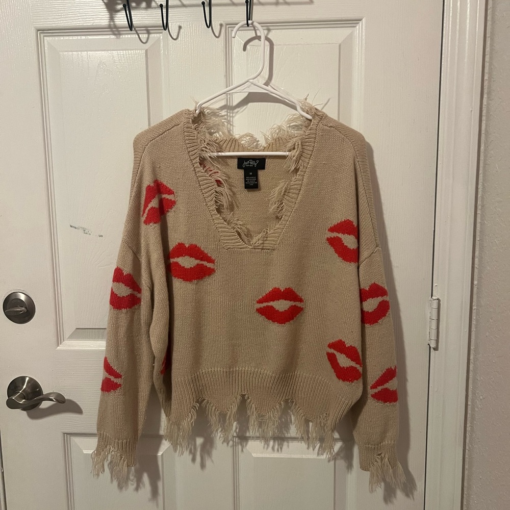 Tan sweater